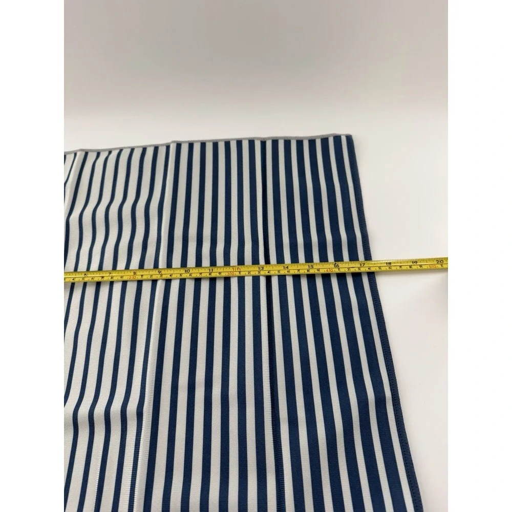 NEW Norwex Window Cloth Cleaning Microfiber with BacLock Blue White Stripes